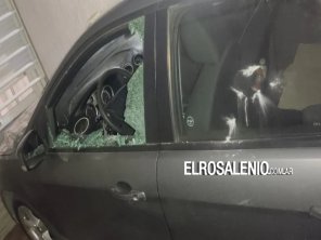 Una mujer fue aprehendida por causar daños en el vehículo de su expareja 