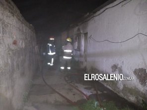 Incendio en una vivienda, se originó en la habitación donde jugaba un niño de 3 años
