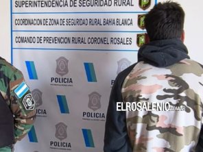 Cazaba sin permiso en zona rural rosaleña y quedó aprehendido