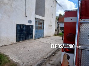 Principio de incendio en una vivienda por un desperfecto en una bomba de agua