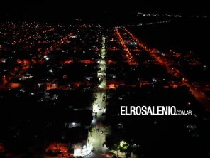 Nueva iluminación LED en calles de Ciudad Atlántida