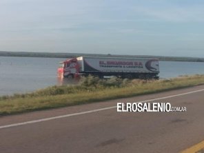 Un camionero se descompensó en la ruta 3 y terminó en el Salitral de la Vidriera 