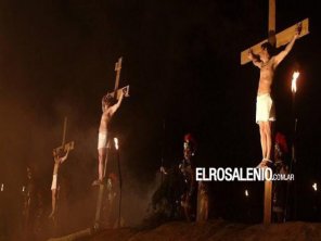 El Vía Crucis viviente comenzará en María Auxiliadora y finalizará en el parque San Martín