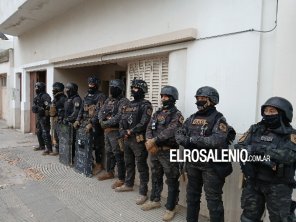 Allanamiento en el centro de la ciudad