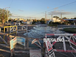 Comienza la reparación de caños en Jujuy y San Luis, hay cortes de calle