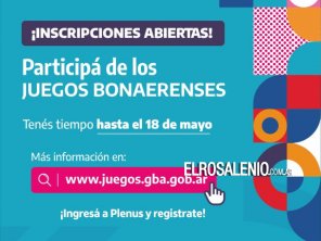 Juegos Bonaerenses 2025: inscripciones abiertas hasta el 18 de mayo 