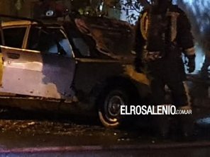 Se incendió un automóvil en calle Paso al 100