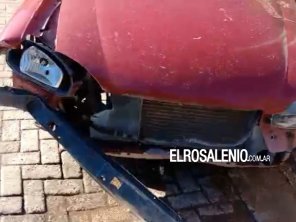 Denuncia que una máquina del municipio aplastó su auto