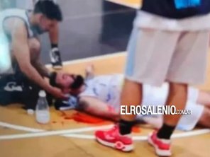 Golpean duramente a un puntaltense durante un partido de básquet amateur