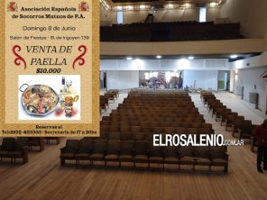 Este domingo, llega la paella de la Asociación Española para finalizar su teatro