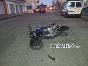 Una moto embistió a una menor, cuando llegaba a la escuela
