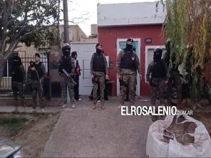 Secuestraron un arma y droga en un allanamiento por robo