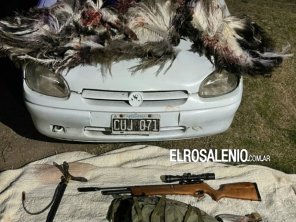 Aprehendido por caza furtiva en zona rural rosaleña
