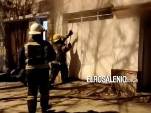 Principio de incendio en una vivienda del macrocentro