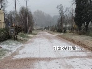  La nieve volvió a Sierra de la Ventana y regaló una postal soñada 