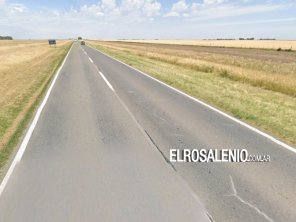 Motociclista herido en un accidente en Ruta 3, en cercanías a Bajo Hondo