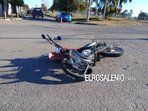  Un accidente de tránsito se registró en la tarde de hoy