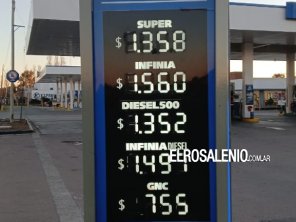 YPF subió precios de combustibles: así están los valores en Punta Alta