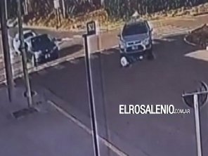 Fue atropellada dos veces en pocos segundos