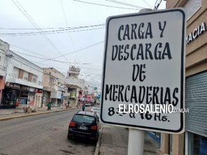 El Municipio releva cartelería y sectores de carga y descarga de mercadería