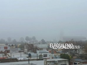 Otra vez la niebla protagonista en la ciudad y la región