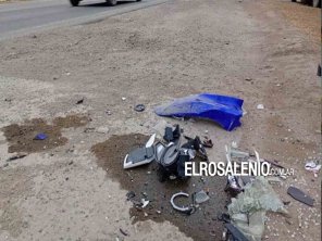 Tres Arroyos: murió un delivery al ser impactado por un auto en la Ruta 228