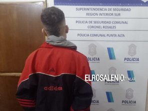 Aprehendieron anoche a un hombre con cocaína en cercanías al Parque San Martín