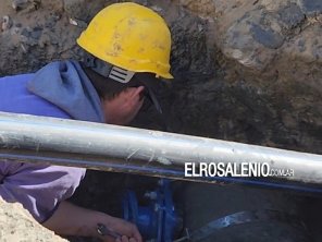 Barrio Gottling con baja presión y sin agua desde ayer por reparación de una válvula
