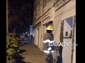 Desperfecto eléctrico en una vivienda generó salida de bomberos
