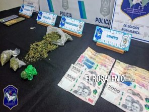 Cayó con casi 400 gramos de cocaína en un control vial y allanaron su casa