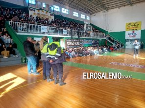Una gran cantidad de jóvenes asistió a una jornada de Concientización y Educación Vial