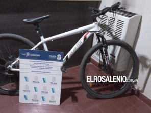 La Policía encontró otra bicicleta abandonada en un parque