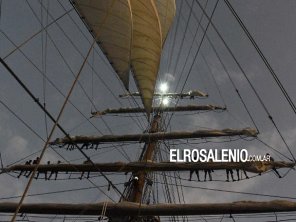 La fragata ARA “Libertad” cumplió ya la mitad del recorrido en su 53º Viaje de Instrucción