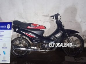 Secuestraron otra moto sin patente y con numeración suprimida