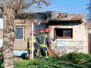  “No sabemos cómo se originó el incendio, un cortocircuito no fue porque no hay suministro eléctrico”