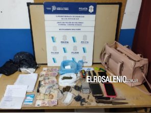 La FBA detuvo en una esquina a dos jóvenes con marihuana y cocaína