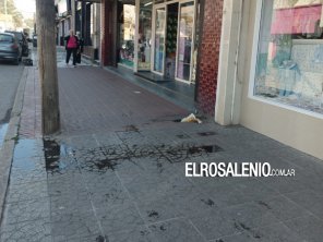 Comerciantes de calle Irigoyen: “en vez de buenos días, a los clientes les decimos disculpas“