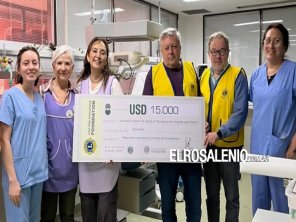 El Hospital Penna recibió una donación de USD 15.000 para Neonatología 