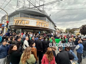 Punta Alta también protestó contra los vetos presidenciales