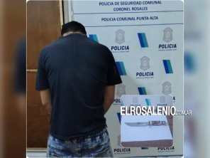 Amenazó de muerte, con un cuchillo, a su ex pareja y su bebé de 6 meses 