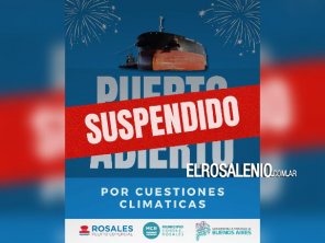 Por mal clima suspendieron nuevamente los festejos por el cumpleaños de Puerto Rosales