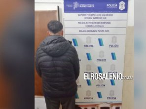 Aprehendido por agredir a su pareja y provocarle un corte con un cuchillo