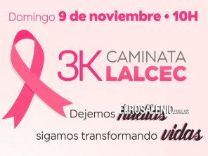  La tradicional Caminata de 3K de LALCEC será el domingo 9 de noviembre
