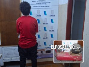 Detenido por robar un compresor, ventilador y herramientas de un galpón