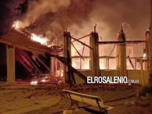 Ordenaron medida de seguridad restrictiva para el menor acusado de incendiar la capilla 