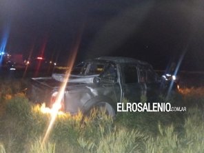 Falleció el conductor de una camioneta en la ruta de ingreso a Pehuen Co 