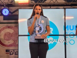 Candela Cerrudo fue elegida como la deportista del año 