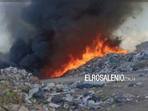 Los incendios del basural contaminan y enferman a la gente