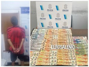 Robó recaudación de una heladería anoche y fue detenido a las pocas horas