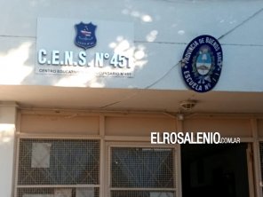 El CENS N° 451 convoca a terminar el secundario